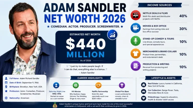 Adam Sandler Net Worth