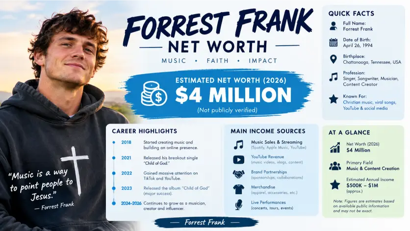 Forrest Frank Net Worth