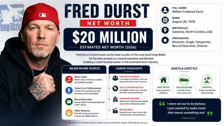 Fred Durst Net Worth
