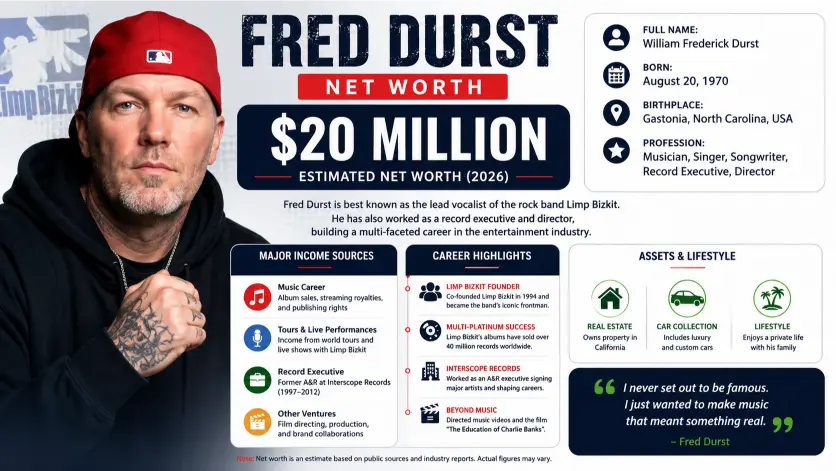Fred Durst Net Worth