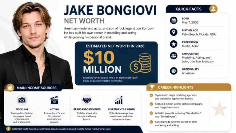 Jake Bongiovi Net Worth