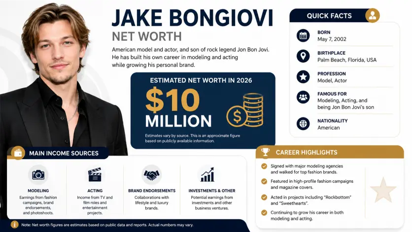 Jake Bongiovi Net Worth