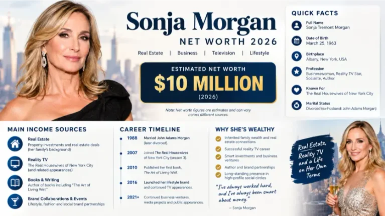 Sonja Morgan Net Worth