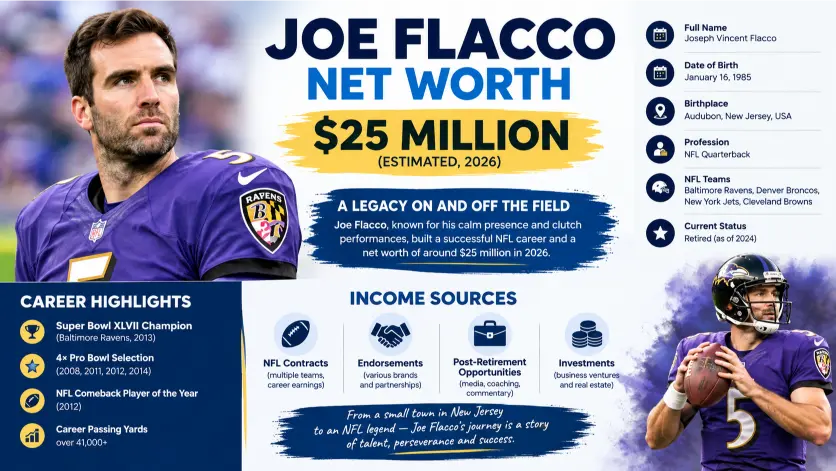 Joe Flacco Net Worth
