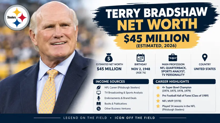 Terry Bradshaw Net Worth