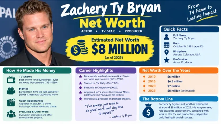 Zachery Ty Bryan Net Worth