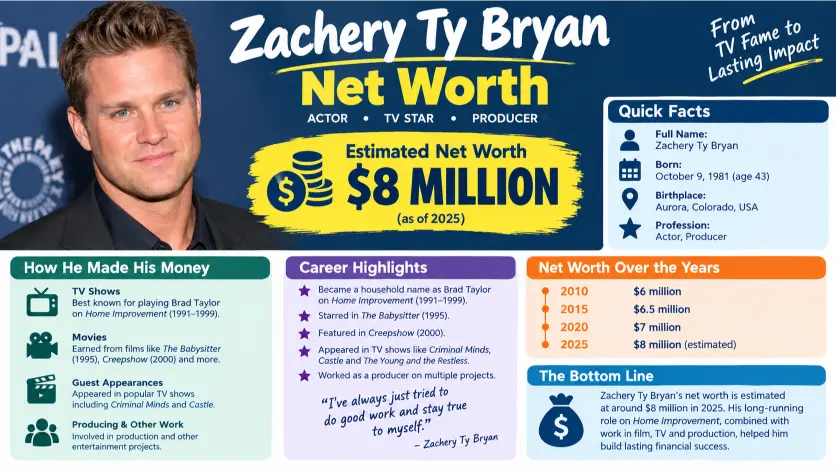Zachery Ty Bryan Net Worth